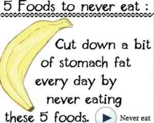 5 foods to never eat